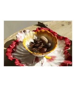 Bol Flor Pintado A Mano Diametro 12.5cm Love&home