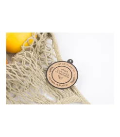 Bolsa De Compras Red Asa Corta STOP PLASTIC