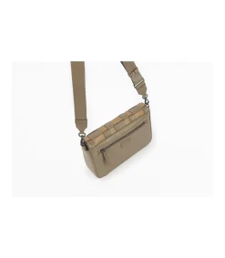 Bolso Bandolera Con Solapa Trenzada Rebeca