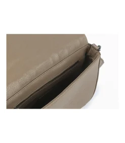 Bolso Bandolera Con Solapa Trenzada Rebeca