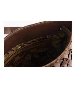 Bolso Mochila Solapa Plisado Trenza Christine