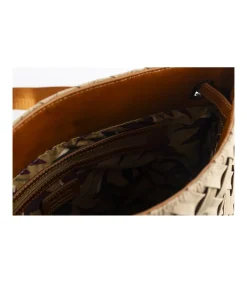 Bolso Mochila Solapa Plisado Trenza Christine