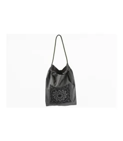 Bolso Plegable Bordado Cachemira