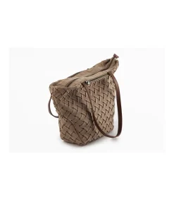 Bolso Tote Plisado Trenza Christine