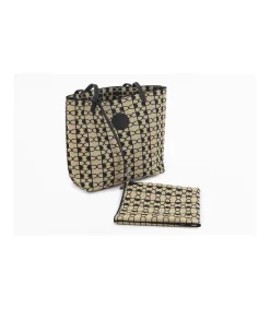 Bolso Tote Reversible Con Neceser Raquel