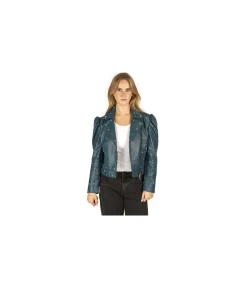 Chaqueta Biker Estrellas