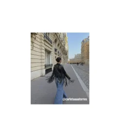 Chaqueta Estrellas Y Flecos