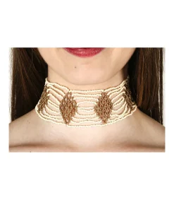 Choker Collar abalorios