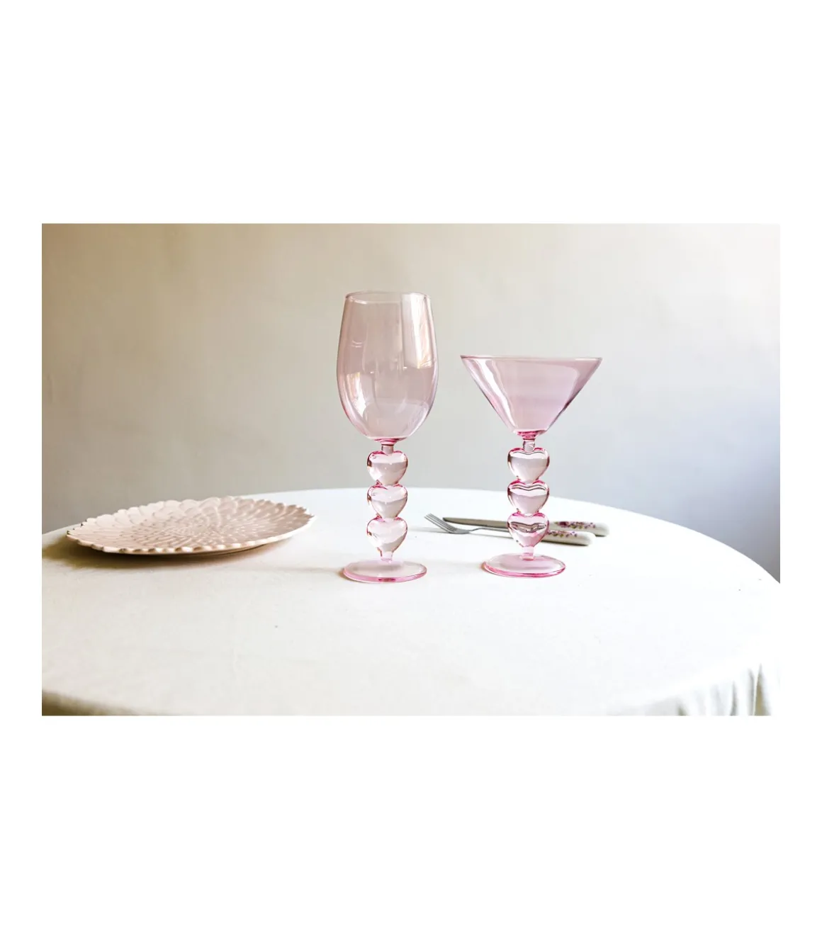 Copa Martini Corazones 17.5x11.8cm 200ml Love&home