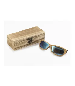 Gafas De Sol Madera azul