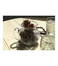 Jarra Hojas 13x16.5x10cm Love&home