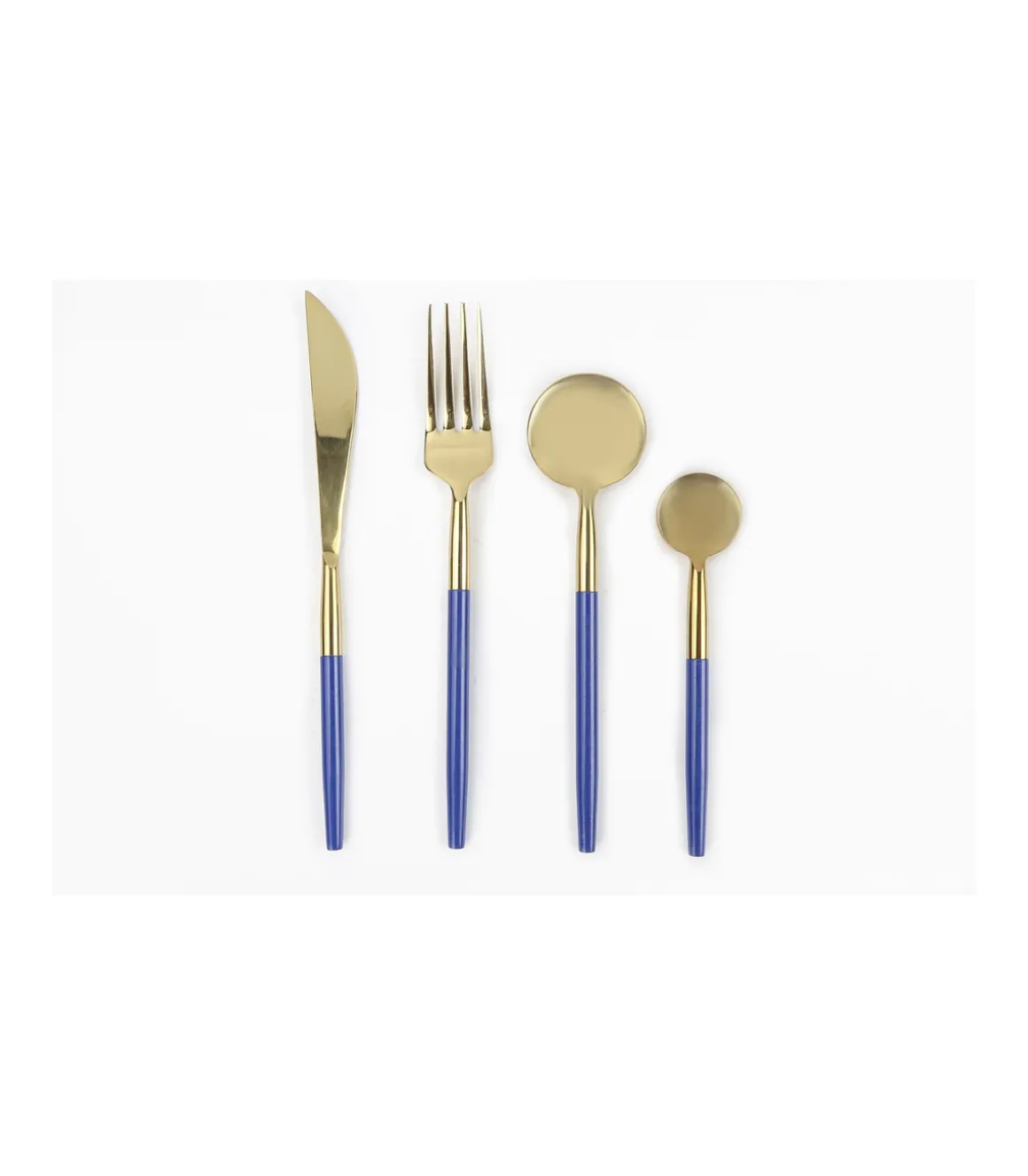 Juego De 4 Cubiertos Pintados Love&home