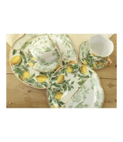 Juego Taza Y Plato Asimetrico Love&home