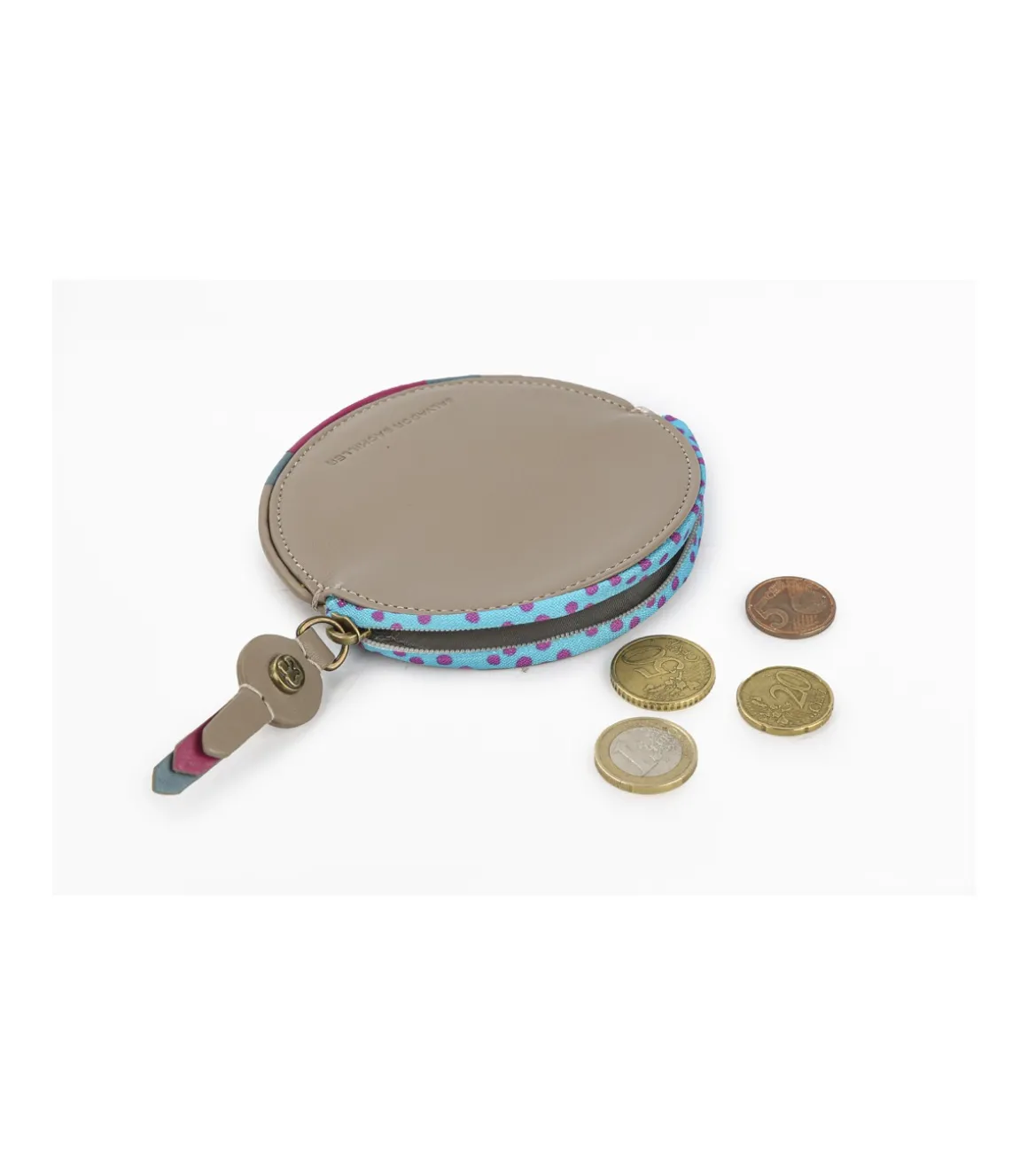 Monedero Redondo Dots