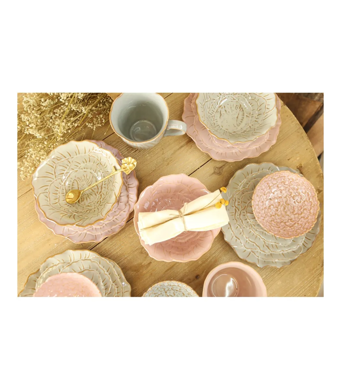 Mug Taza 480ml Flor Love&home