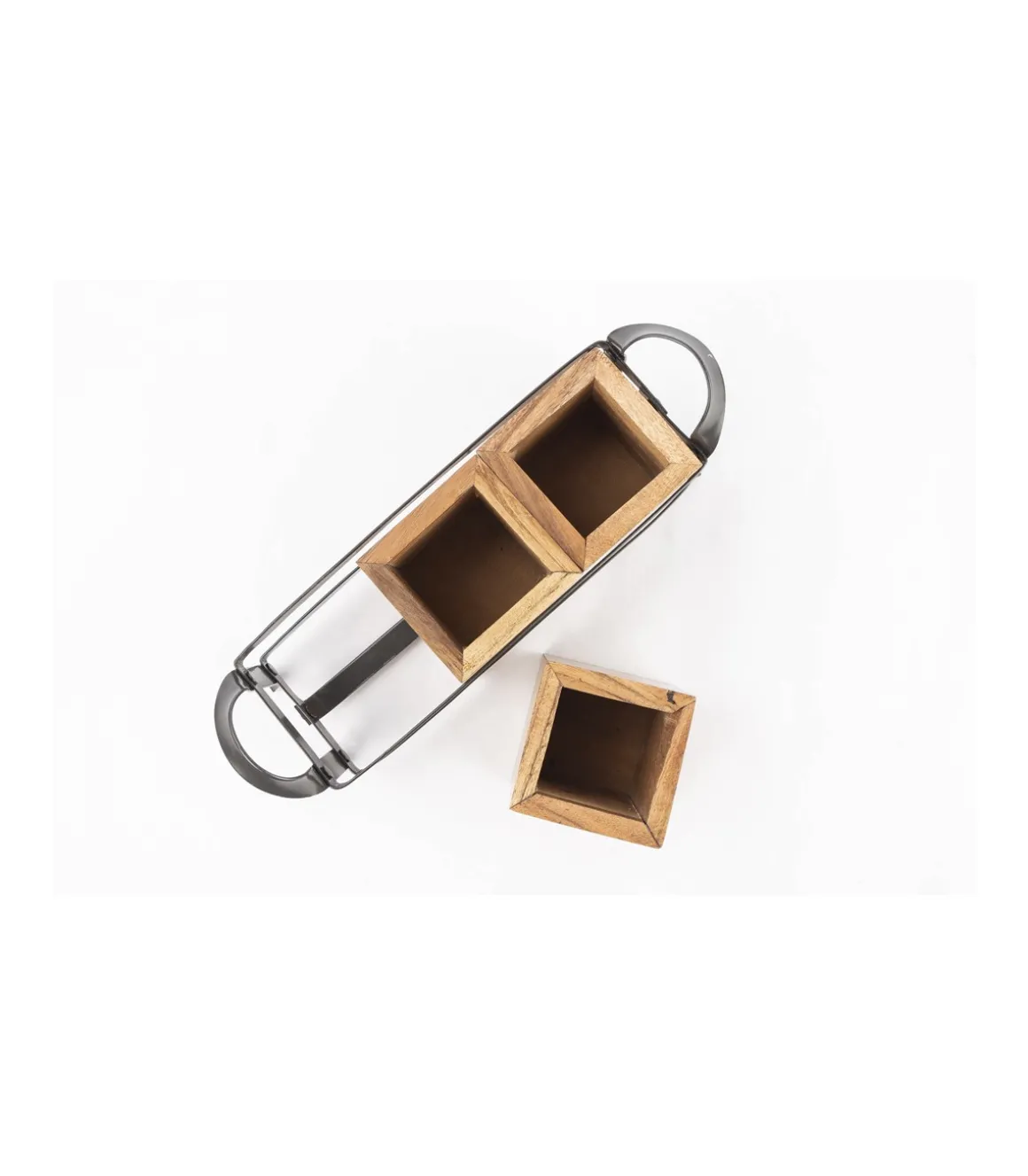 Organizador De Mesa 3 Compartimentos Love&home