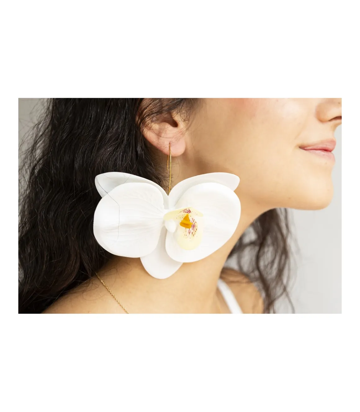 Pendientes MAXI Orquídea