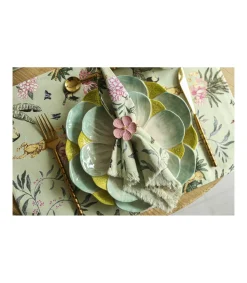 Plato Flor 25.5x25.5x3.8cm Love&home