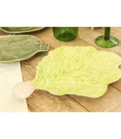 Plato Hojas 30x22.5x4cm Love&home