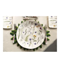 Plato Ovalado Filo Dorado 26cm Love&home