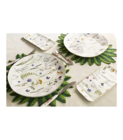 Plato Ovalado Filo Dorado 26cm Love&home