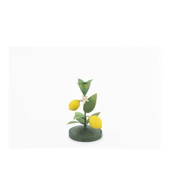 Portavelas 2 Limones Alto 15cm Love&home