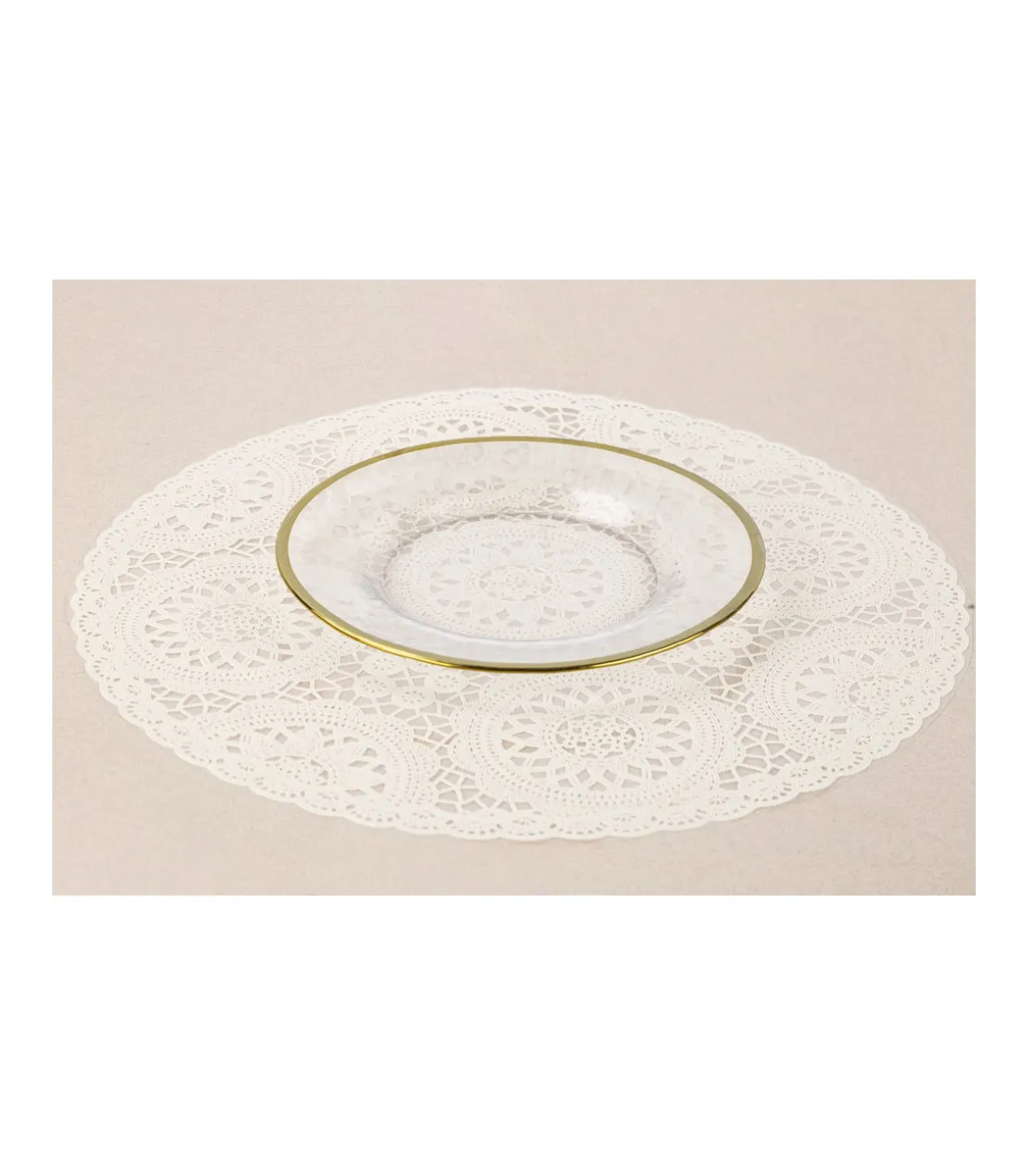 Salvamanteles Redondo Encajes Love&home