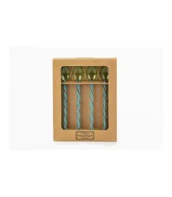 Set 4 Cucharitas Candy Cane Love&home