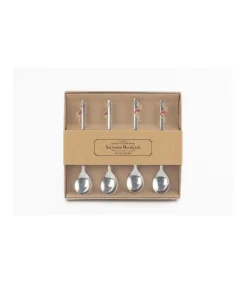 Set De 4 Cucharillas Flamingos Love&home