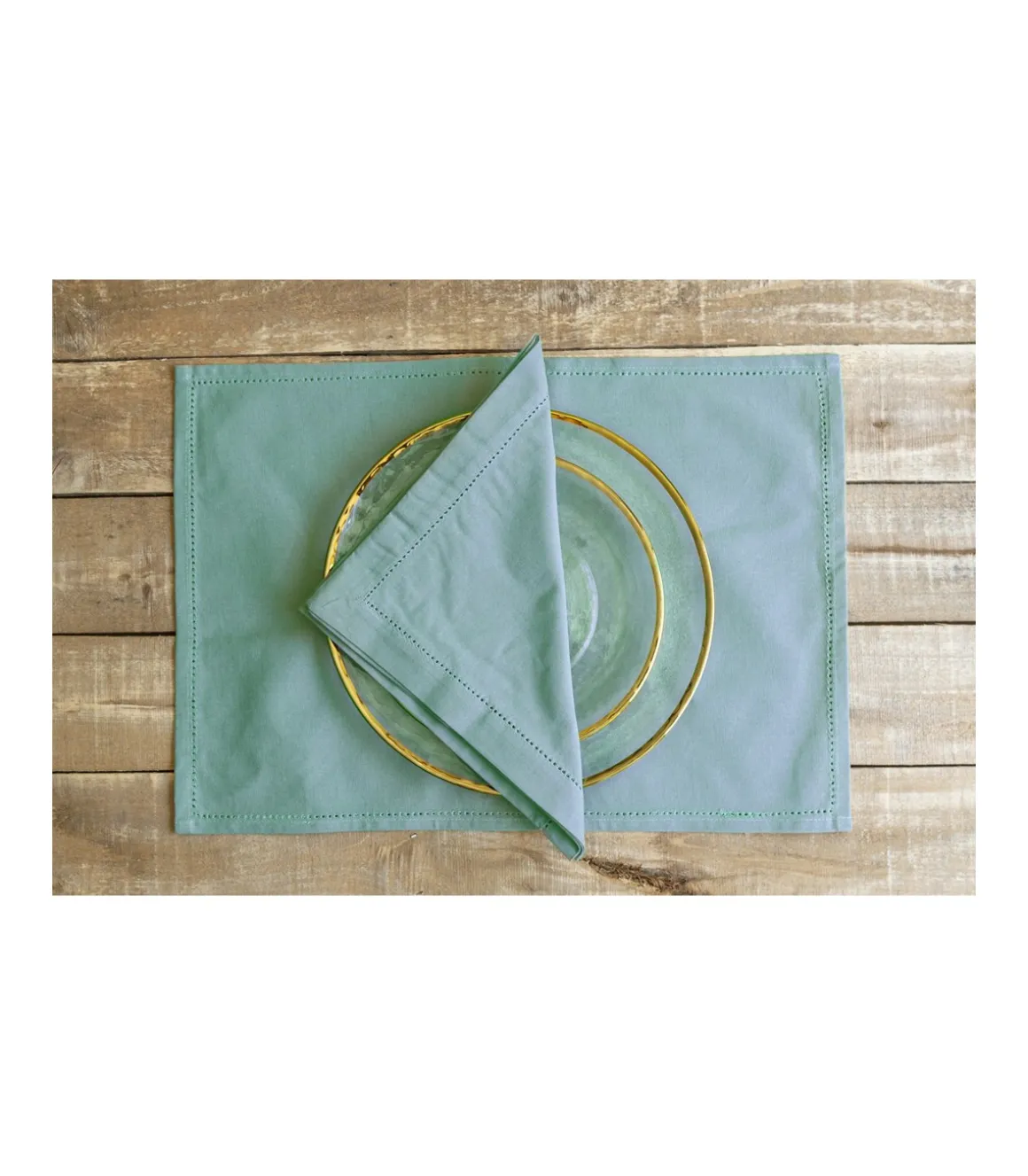 Set De 4 Salvamanteles Color Liso 48x33cm Love&home