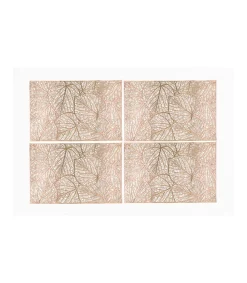 Set De 4 Salvamanteles Hojas Love&home