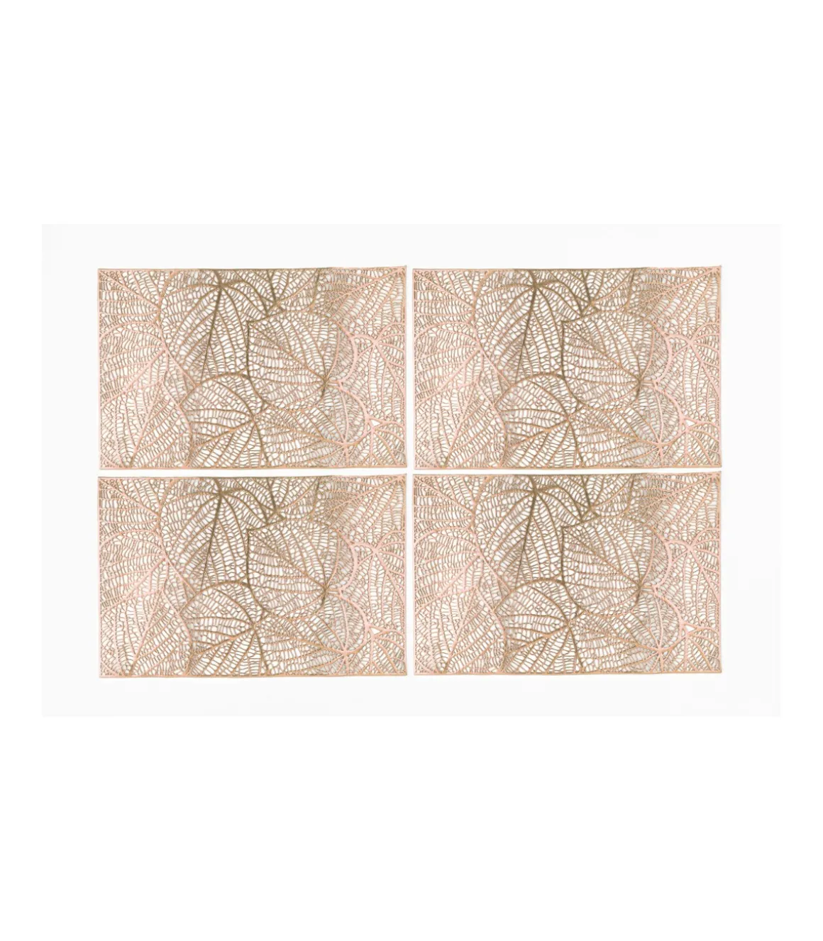 Set De 4 Salvamanteles Hojas Love&home