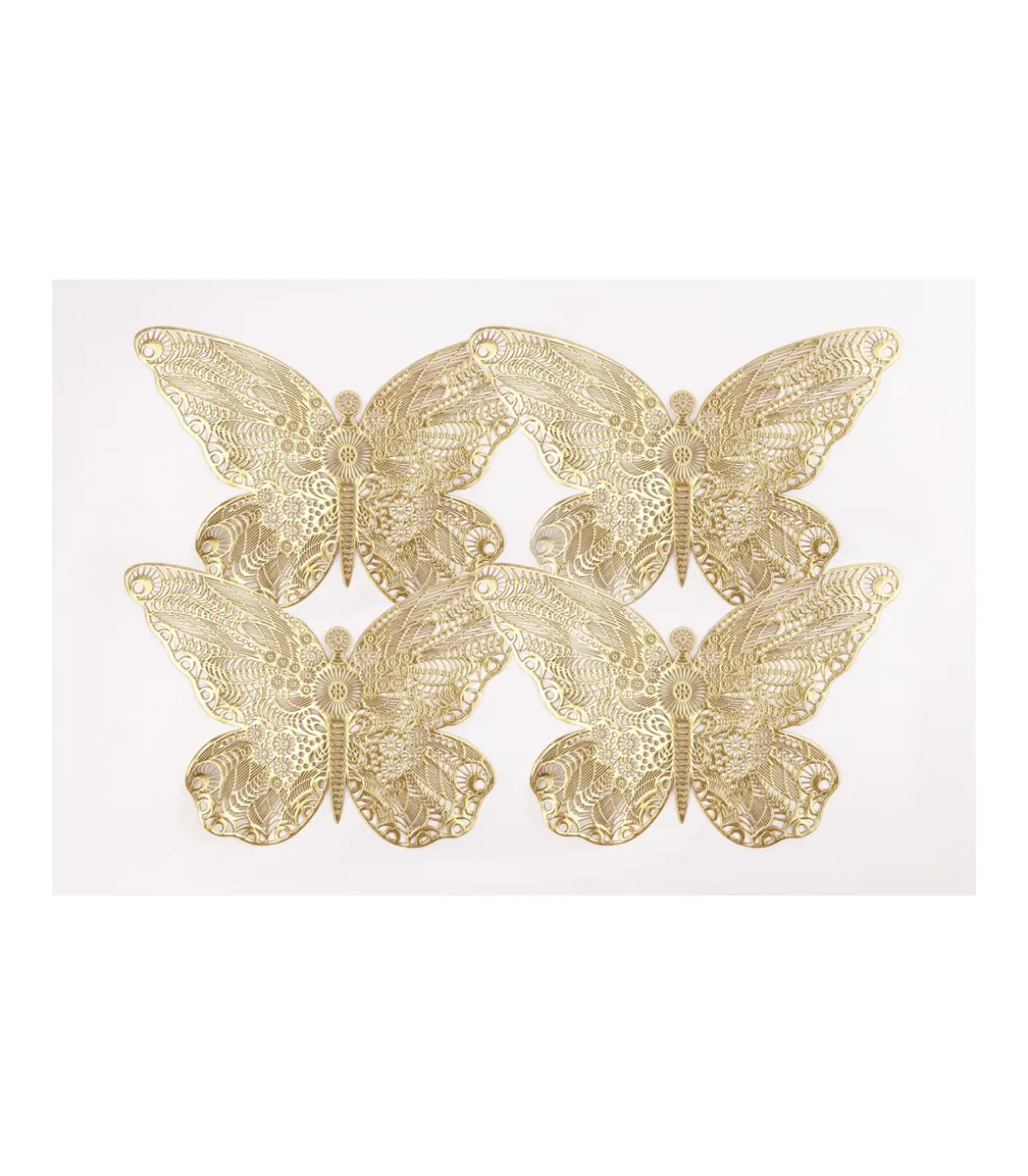 Set De 4 Salvamanteles Mariposa Love&home