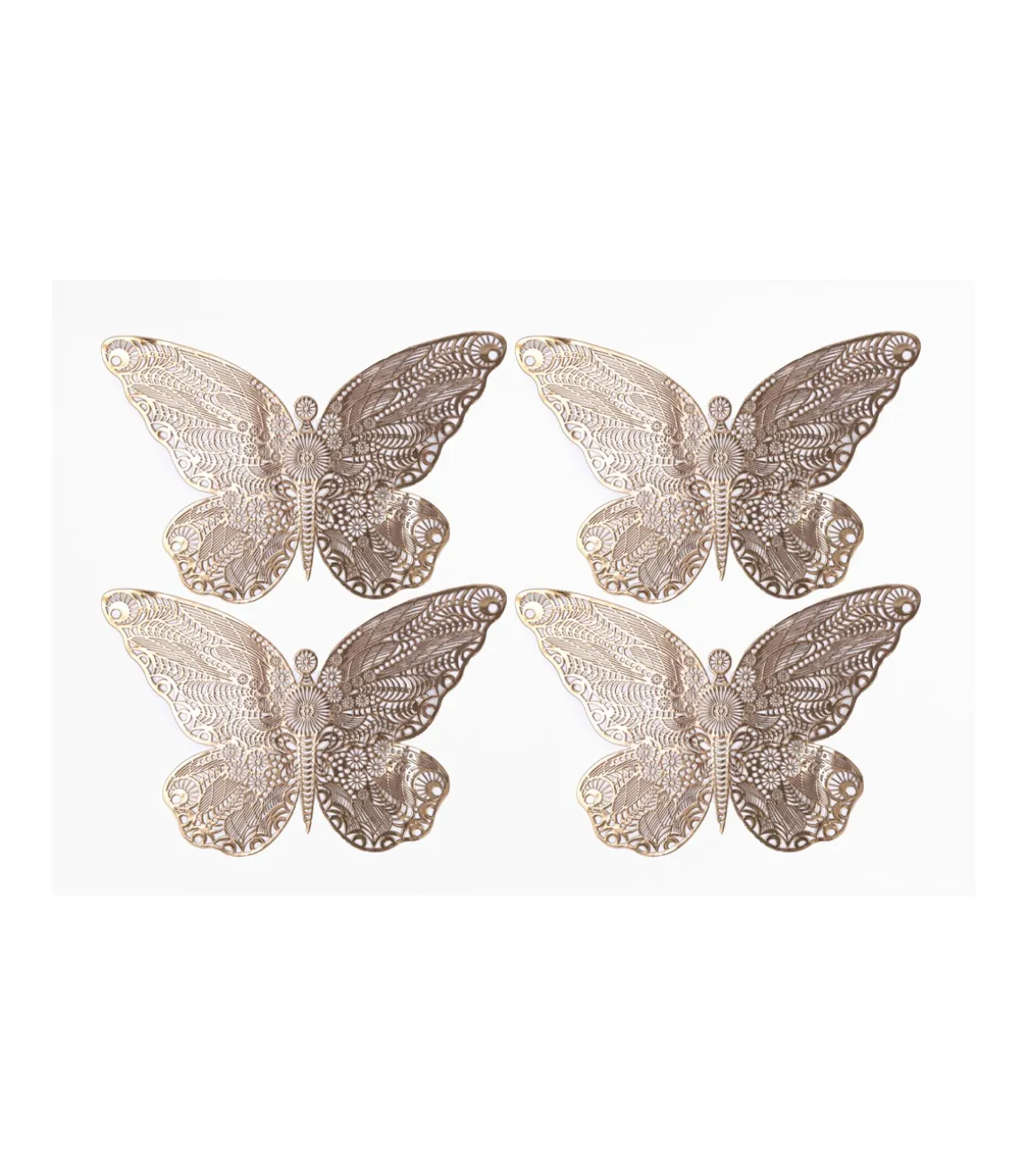 Set De 4 Salvamanteles Mariposa Love&home