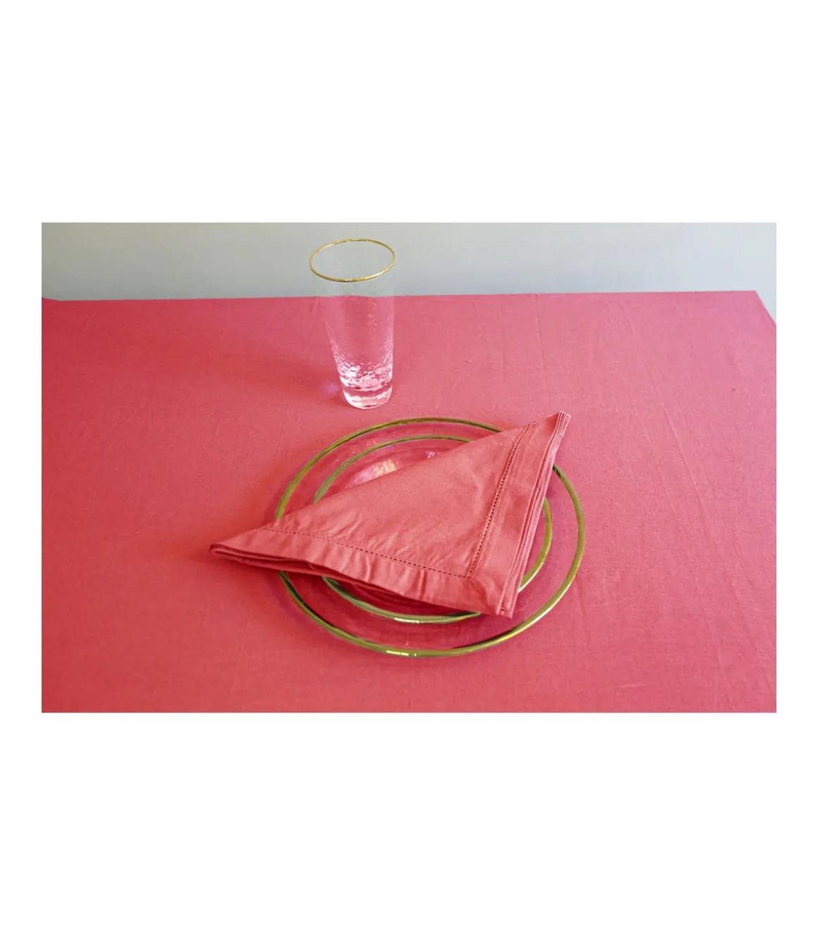 Set De 4 Servilletas Color Liso 50x50cm Love&home