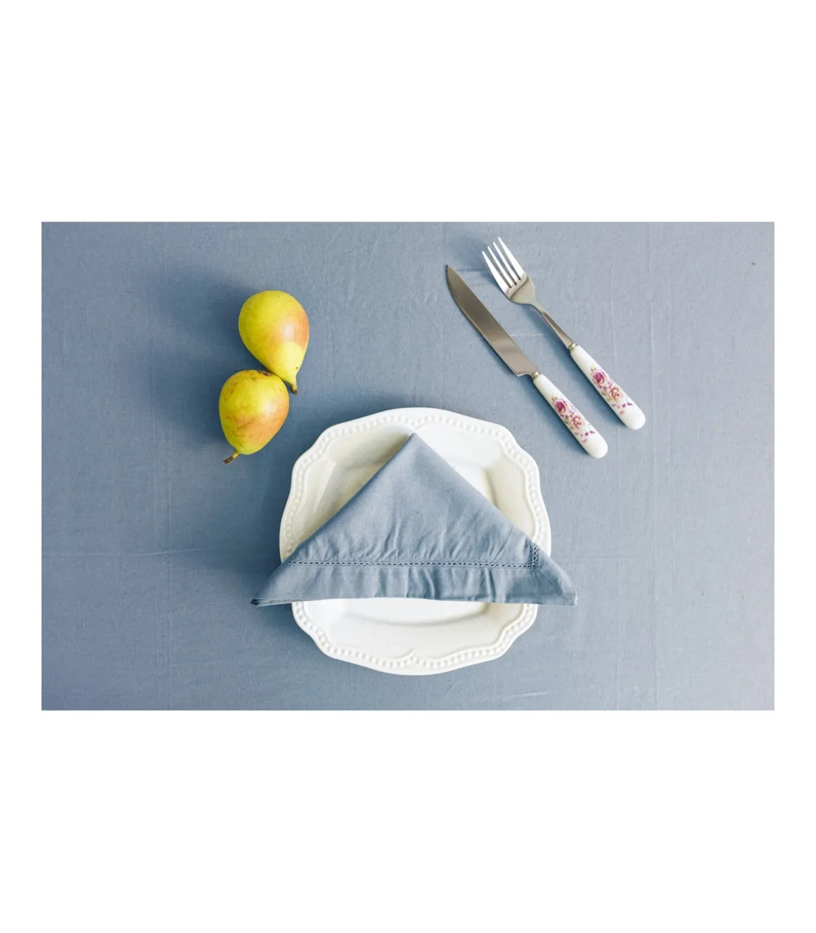 Set De 4 Servilletas Color Liso 50x50cm Love&home