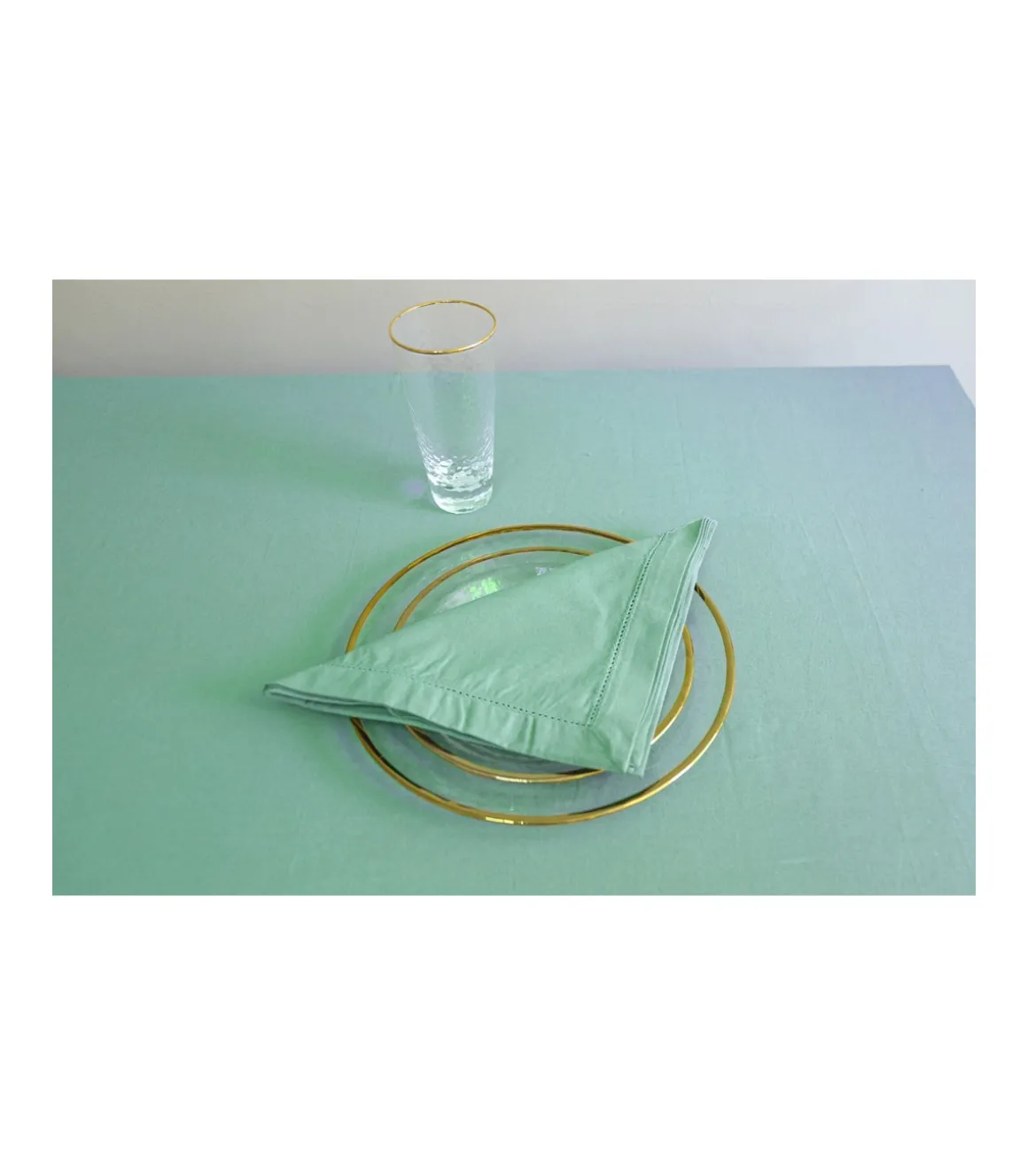 Set De 4 Servilletas Color Liso 50x50cm Love&home