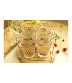 Set De 4 Vasos 350ml Love&home
