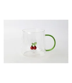 Taza Cereza 9.5x9.5cm 500ml Love&home