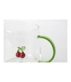 Taza Cereza 9.5x9.5cm 500ml Love&home