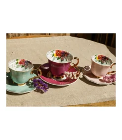 Taza De Espresso 100ml Y Plato Love&home