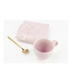 Taza 200ml Con Plato Almohada Y Cucharita Love&home
