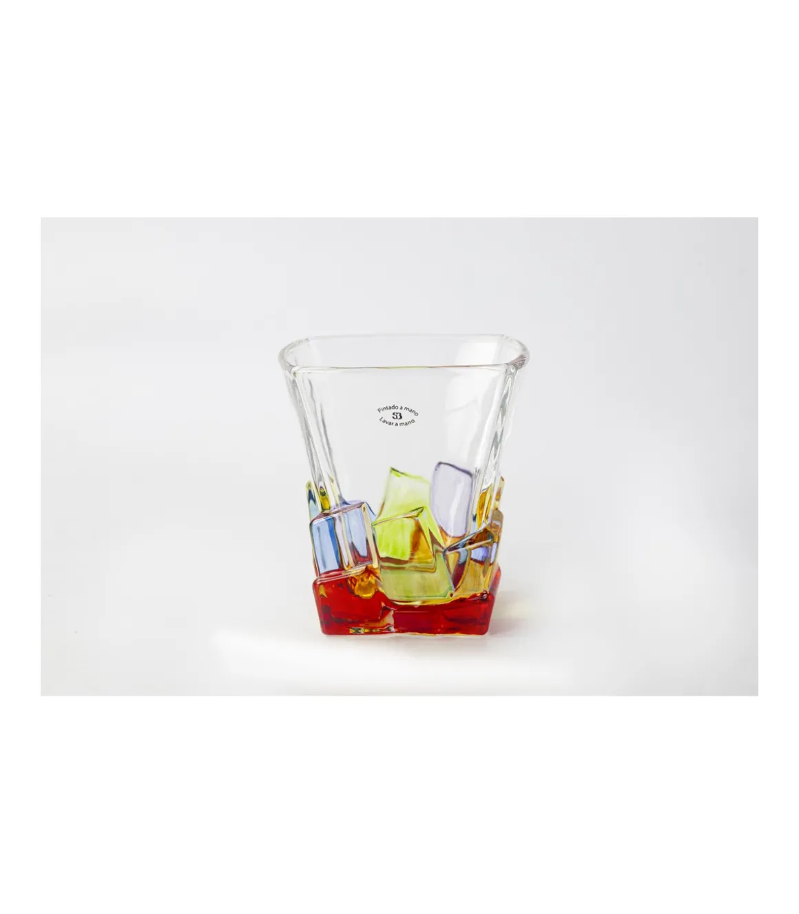 Vaso Pintado A Mano 300ml Love&home