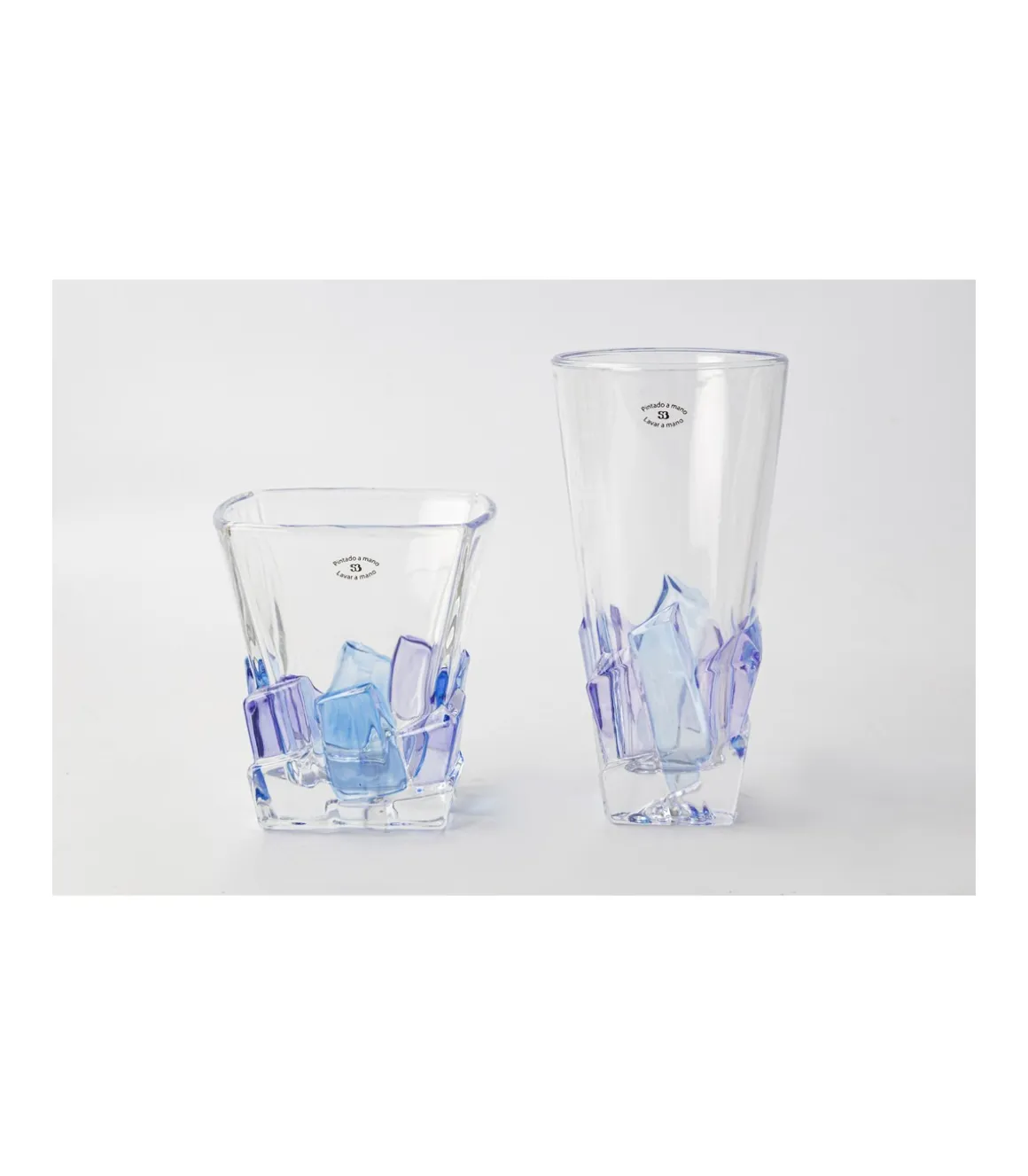 Vaso Pintado A Mano 300ml Love&home