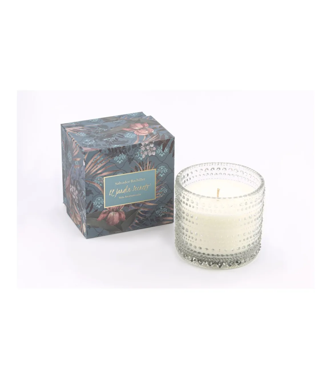 Vela Aromatizada Vaso Vidrio Jardin Secreto Love&home