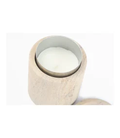 Vela Con Tarro De Marmol Amber & Black Currant Love&home